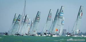 Day 5 - 2016 Nacra 17, 49er and 49erFX World Championships in Clearwater, Florida photo copyright Laurens Morel taken at  and featuring the  class
