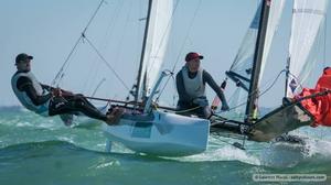 Day 5 - 2016 Nacra 17, 49er and 49erFX World Championships in Clearwater, Florida photo copyright Laurens Morel taken at  and featuring the  class