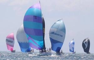 Fleet in action photo copyright Federación Mexicana de Vela Cup taken at  and featuring the  class
