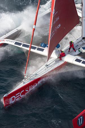 2015-16 Jules Verne Trophy - IDEC Sport photo copyright  Jean Marie Liot / DPPI taken at  and featuring the  class
