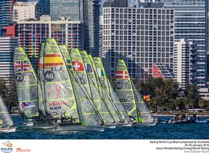 2016 ISAF Sailing World Cup - Miami photo copyright  Jesus Renedo / Sailing Energy http://www.sailingenergy.com/ taken at  and featuring the  class