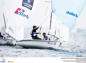 2016 ISAF Sailing World Cup - Miami photo copyright Pedro Martinez / Sailing Energy http://www.sailingenergy.com/ taken at  and featuring the  class