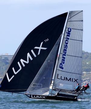 18s boat builder Brett Van Munster has Lumix in eighth place overall in the championship photo copyright Frank Quealey /Australian 18 Footers League http://www.18footers.com.au taken at  and featuring the  class