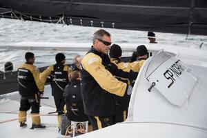 Spindrift 2's crew have battled incessantly - Jules Verne Trophy – Record attempt photo copyright Yann Riou / Spindrift racing taken at  and featuring the  class