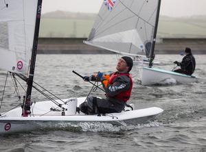 Paul Robson at the Oxford Blue - RS Aero UK Winter Series photo copyright Tim Olin taken at  and featuring the  class