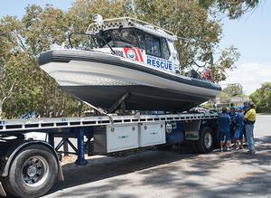 Point Danger 20… New $277,000 offshore rescue vessel for Marine Rescue Point Danger photo copyright Ken McManus taken at  and featuring the  class
