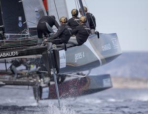 Flavio Marazzi's ARMIN Strom Sailing Team photo copyright Sander van der Borch / Bullitt GC32 Racing Tour taken at  and featuring the  class