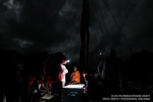 ``There's an order to the natural pulse of the night sky,`` Baybayan says. ``You just need to internalize its rhythm.`` photo copyright Aina Paiki taken at  and featuring the  class