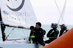 Calvi Network leads the J/70 Class photo copyright  Max Ranchi Photography http://www.maxranchi.com taken at  and featuring the  class