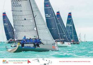 C&C 30's enjoying  their debut at Key West photo copyright Sara Proctor taken at  and featuring the  class