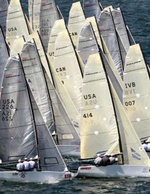 2016 The Resolute Cup photo copyright Steve Bernstein taken at  and featuring the  class