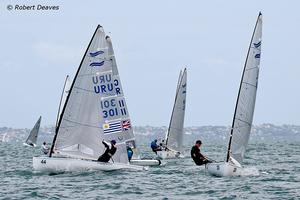 Finnteam participant Alejandro Foglia photo copyright  Robert Deaves taken at  and featuring the  class