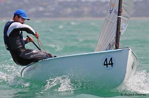 Finnteam participant Alejandro Foglia photo copyright  Robert Deaves taken at  and featuring the  class