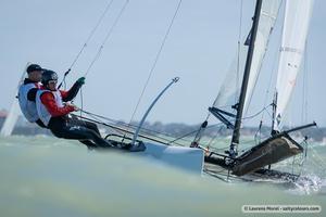 2016 Nacra 17, 49er/49erFX World Championship photo copyright Laurens Morel taken at  and featuring the  class