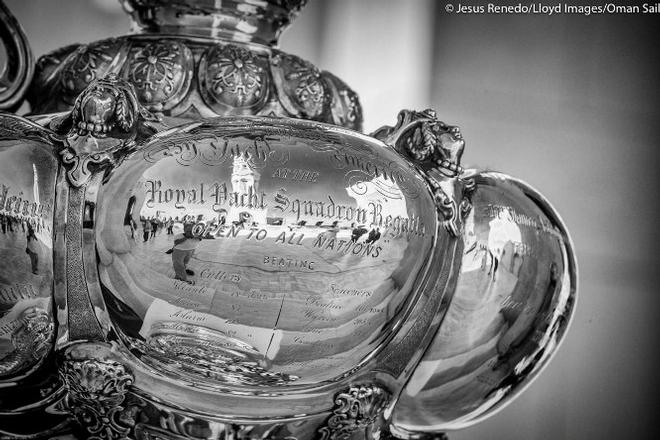 Trophy arrives in Oman - America's Cup 2017 © Jesus Renedo/LIoyd Images/Oman Sail