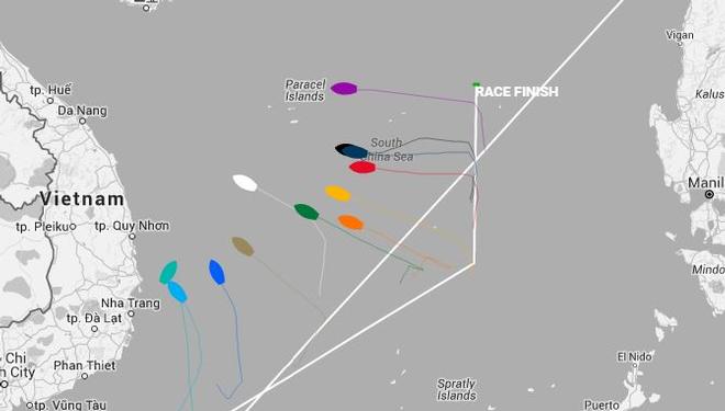 Current positions - 2015-16 Clipper Round the World Yacht Race © Clipper Ventures