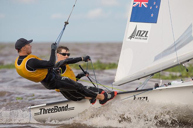 Paul Snow-Hansen/Daniel Wilcox (NZL2) - 2016 470 World Championship © Matias Capizzano http://www.capizzano.com