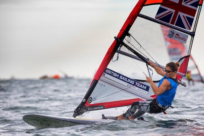 Windsurfer Bryony Shaw. - RS:X Windsurfing World Championships © Richard Langdon/British Sailing Team