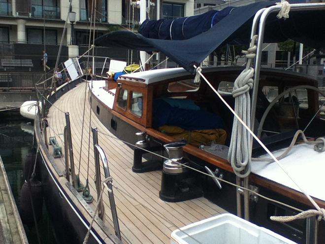 60ft Philip Rhodes Classic Yawl © Marine Auctions