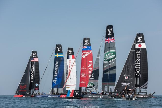 Louis Vuitton America's Cup World Series - Artemis tops Practice Race