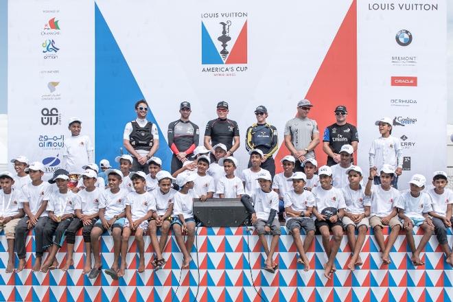 Ben Ainslie charges to the top in Oman - 2016 Louis Vuitton America’s Cup World Series © Ricardo Pinto http://www.americascup.com