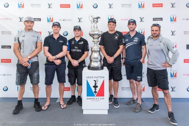 Hamilton (BDA) - 35th America's Cup Bermuda 2017 - Louis Vuitton America's Cup World Series Bermuda - Skipper's Press Conference © ACEA / Ricardo Pinto http://photo.americascup.com/