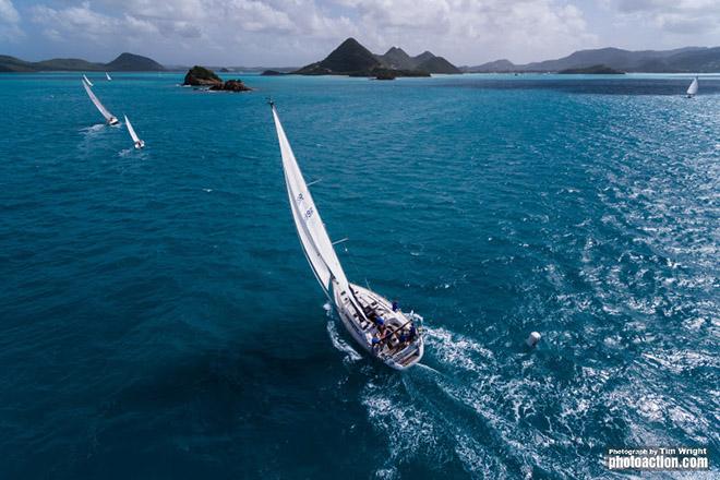 Three days of competitive racing at the Jolly Harbour Valentine's Regatta. ©  Tim Wright / Photoaction.com http://www.photoaction.com