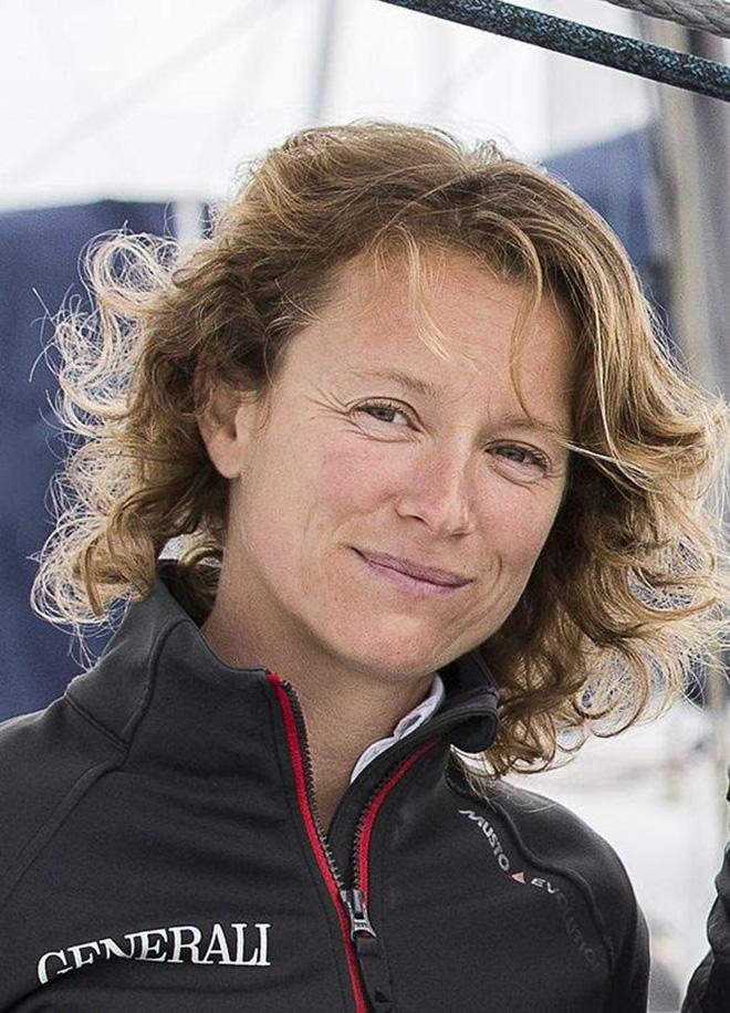 Isabelle Joschke is the third female skipper to enter The Transat 2016 &copy; Jean-Marie Liot/DPPI