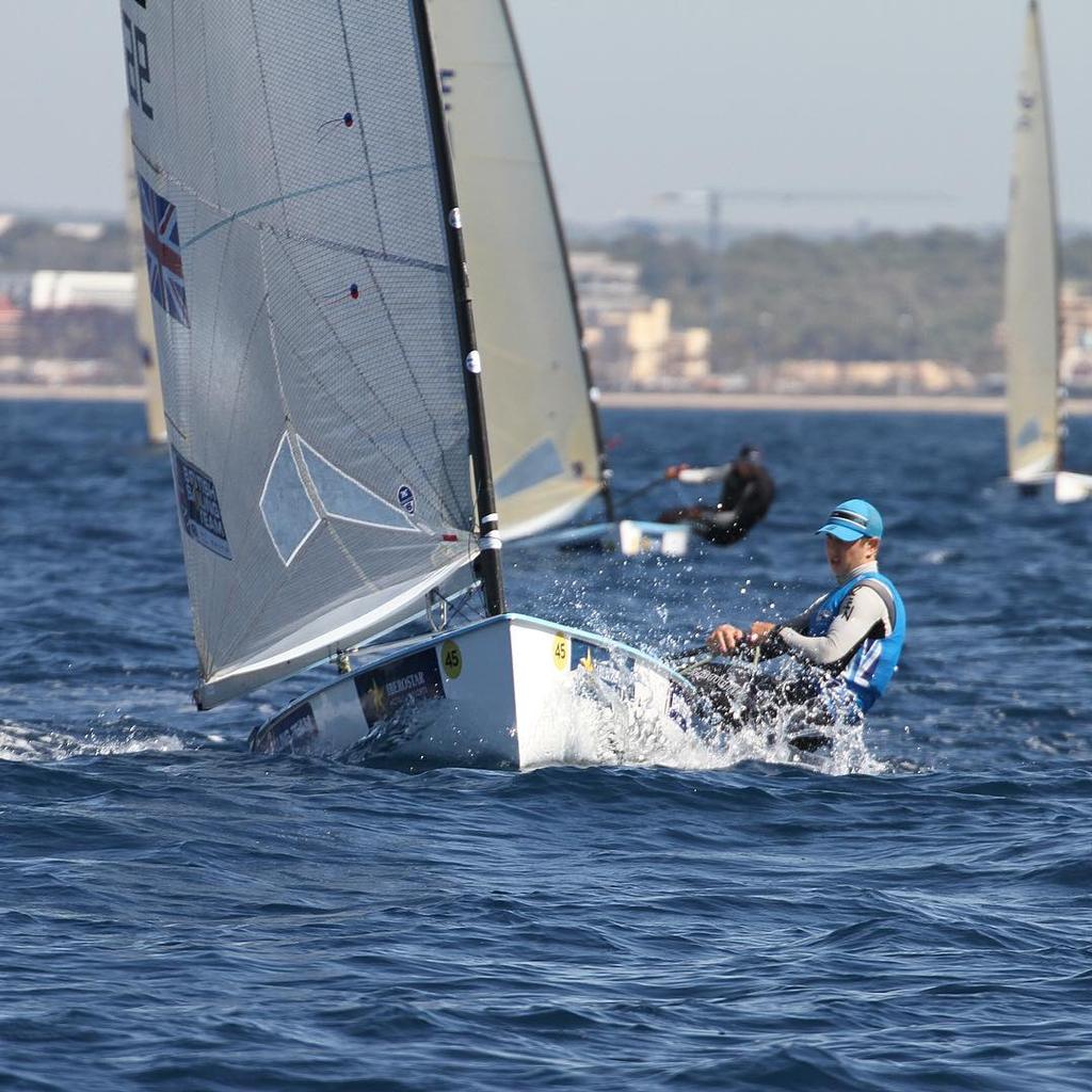 Giles Scott (GBR) 2016 Trofeo Princesca Sofia Finn Class