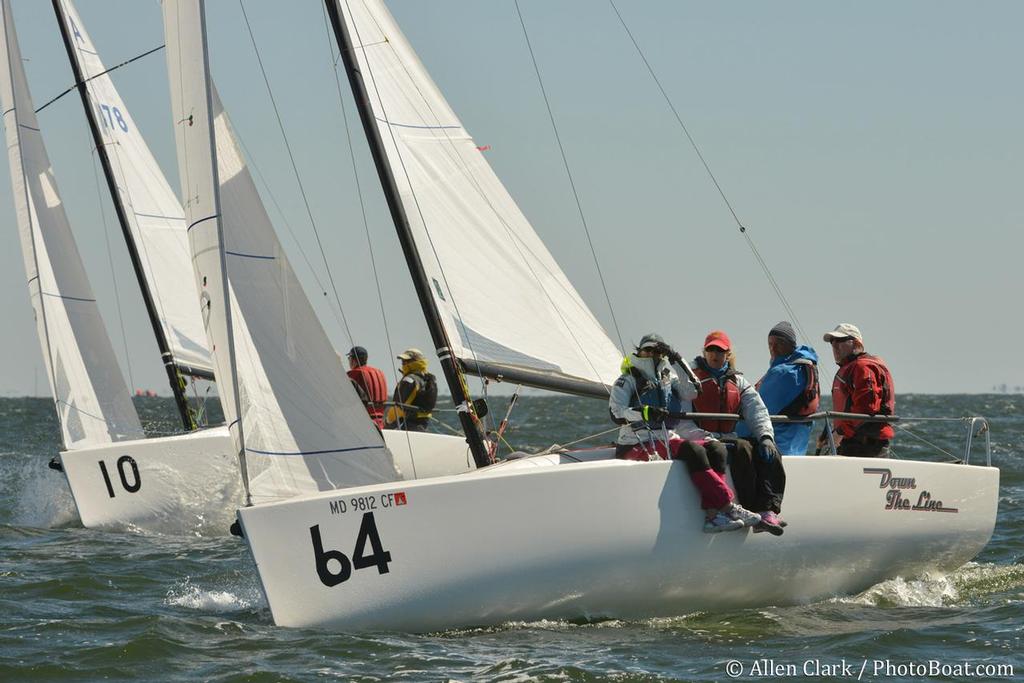 Allen_Clark_Down the Line, One of J World Annapolis' 2 entries. photo copyright Allen Clark http://www.photoboat.com taken at  and featuring the  class