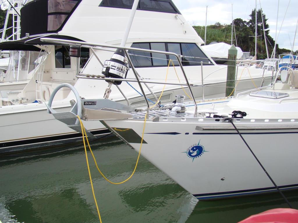 Beefed up production boat - Anchoring - Island Crusing Association photo copyright John Martin taken at  and featuring the  class