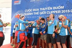Fleet arrivals completed in Da Nang - 2015-16 Clipper Round the World Yacht Race photo copyright Clipper Ventures taken at  and featuring the  class
