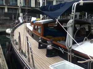 60ft Philip Rhodes Classic Yawl photo copyright Marine Auctions taken at  and featuring the  class