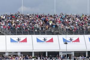 Portsmouth (GBR), 35th America's Cup, Louis Vuitton America's Cup World Series Portsmouth 2015, Race Day photo copyright ACEA 2015 / Photo Gilles Martin-Raget taken at  and featuring the  class