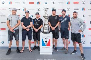 Hamilton (BDA) - 35th America's Cup Bermuda 2017 - Louis Vuitton America's Cup World Series Bermuda - Skipper's Press Conference photo copyright ACEA / Ricardo Pinto http://photo.americascup.com/ taken at  and featuring the  class