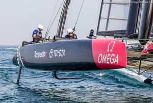 Practice race - Louis Vuitton America's Cup World Series Oman 2016. photo copyright Jesus Renedo/LIoyd Images/Oman Sail taken at  and featuring the  class