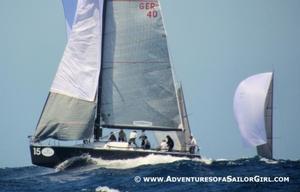 Struntje Lightj wins race two of day one photo copyright Adventures of a Sailor Girl taken at  and featuring the  class