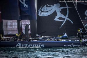Practice race - Louis Vuitton America's Cup World Series Oman 2016. photo copyright Jesus Renedo/LIoyd Images/Oman Sail taken at  and featuring the  class