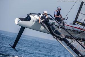 Practice race - Louis Vuitton America's Cup World Series Oman 2016. photo copyright Jesus Renedo/LIoyd Images/Oman Sail taken at  and featuring the  class