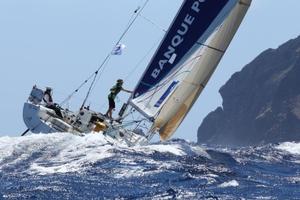Sor, Figaro II from the Guadeloupe Grand Large Sailing school team - class winners photo copyright RORC / Tim Wright taken at  and featuring the  class