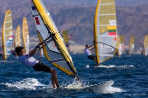 Fleet in action - 2016 RSX World Windsurfing Championships photo copyright www.rsxclass.com / Tiit Aunaste taken at  and featuring the  class