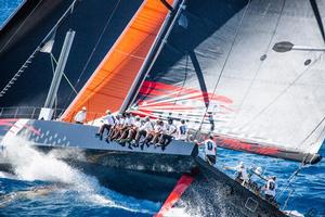 Monohull Line Honours for Jim Clark & Kristy Hinze Clark's American VPLP-Verdier 100 Comanche © RORC photo copyright RORC/Emma Louise Wyn Jones taken at  and featuring the  class