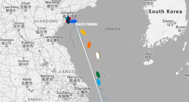 Current positions - 2015-16 Clipper Round the World Yacht Race © Clipper Ventures