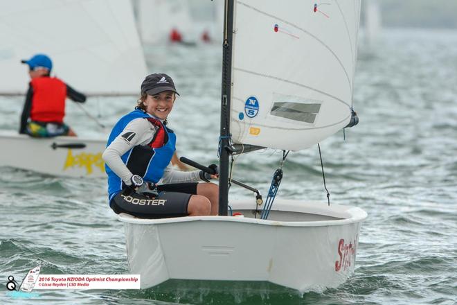  - Day 3, 2016 Toyota Optimist NZ Nationals, Kohimaramara Yacht Club © Lissa Reyden