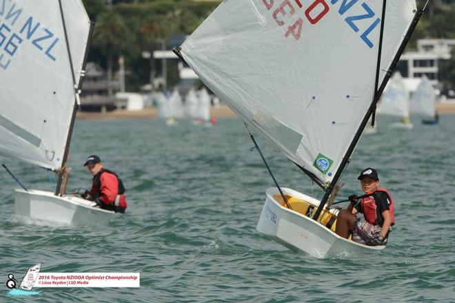  - Day 3, 2016 Toyota Optimist NZ Nationals, Kohimaramara Yacht Club © Lissa Reyden