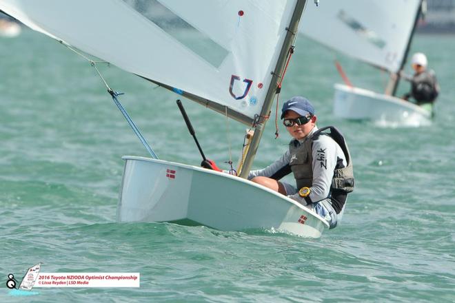  - Day 3, 2016 Toyota Optimist NZ Nationals, Kohimaramara Yacht Club © Lissa Reyden