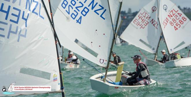  - Day 3, 2016 Toyota Optimist NZ Nationals, Kohimaramara Yacht Club © Lissa Reyden