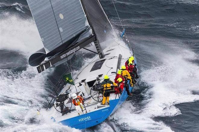 Out in the big blue with Kerumba. - Brisbane to Keppel Tropical Yacht Race © RQYS . http:www.rqys.com.au