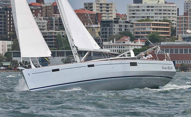 Modern hull lines for cruising boats look very sharp indeed. ©  John Curnow