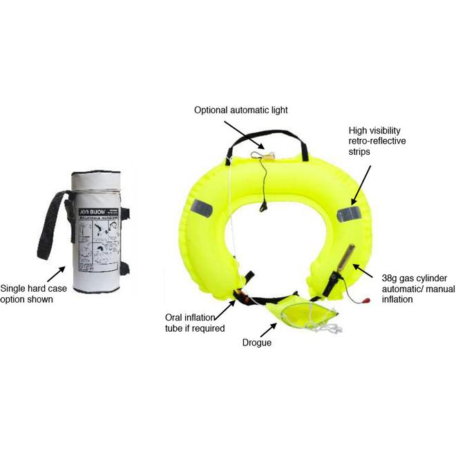 Jonbuoy-Inflatable-Horseshoe - Island Cruising Assoc - Man Overboard © Island Cruising Association New Zealand